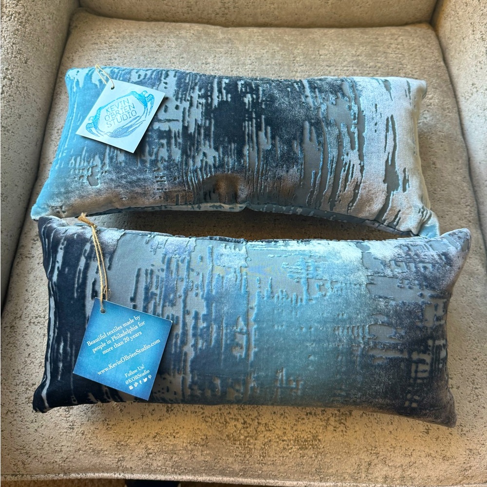 2 mini lumbar pillows NWTS